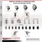 Service Caster 3 Inch 316SS Black Polyurethane Wheel Swivel Bolt Hole Caster Set with Brake SCC SCC-SS316BH20S314-PPUB-BLK-TLB-4 - alternate 5